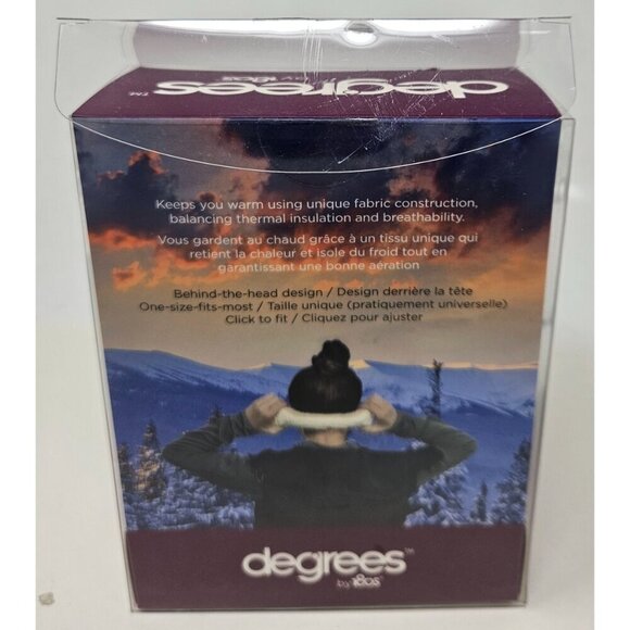 Women Ear Warmers Soft Original Behind Head Adjustable Ear Muffs, White by 180s - Picture 2 of 3